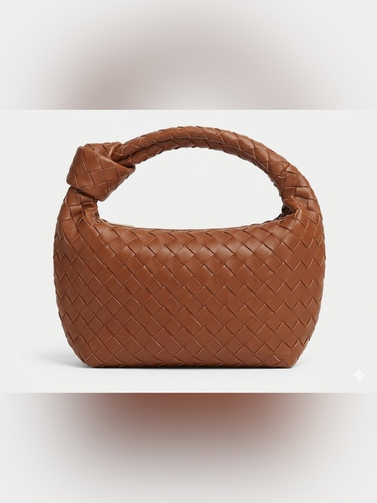 a new day Handbags - a new day Woven Top-Handle Shoulder Bag in Brown